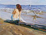 Beauty on the Shore by Garmash